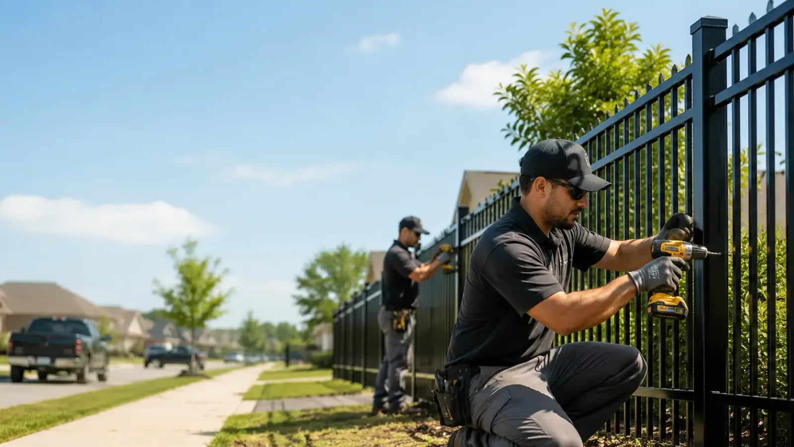 Metal Fence Installation in Woodland, IL